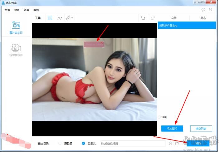視頻去水印軟件Apowersoft Watermark Remover