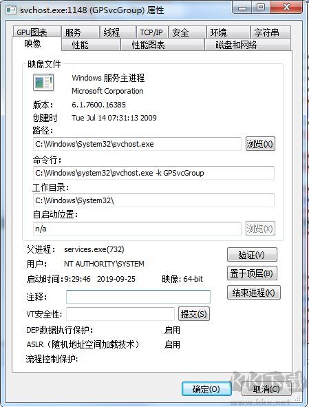 進程管理器Process Explorer