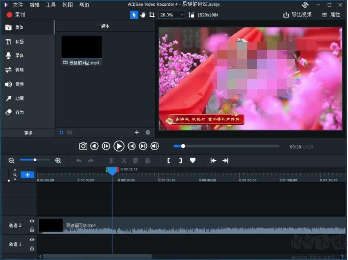 飛鳥剪輯ACDSee Video Studio