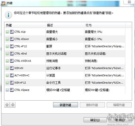 電腦熱鍵設(shè)置工具Perfect Hotkey