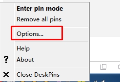 窗口置頂工具DeskPins
