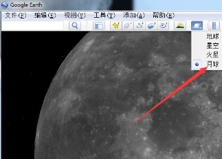 谷歌月球地圖
