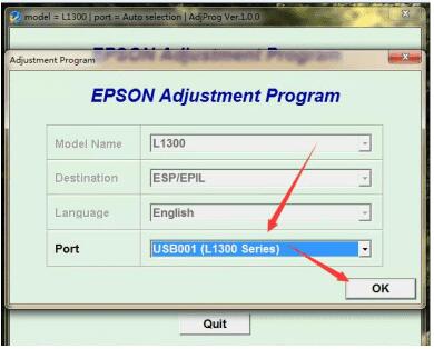 愛普生L1800打印機(jī)廢墨清零軟件