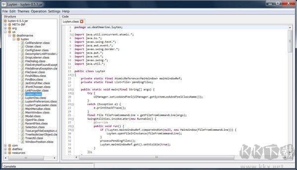 Luyten JAVA反編譯工具