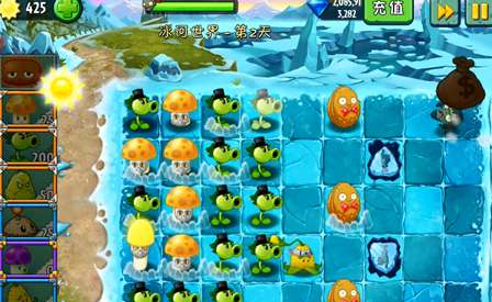 植物大戰(zhàn)僵尸2冰河世界