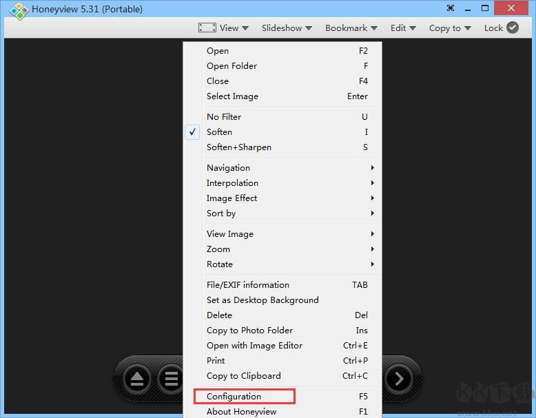 HoneyView(蜜蜂圖片瀏覽器)