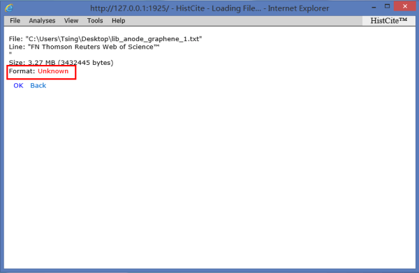 文獻索引分析軟件(HistCite)