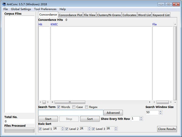 AntConc(語料庫檢索軟件)