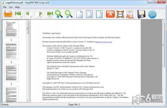 VeryPDF PDFCrop(PDF裁剪軟件)