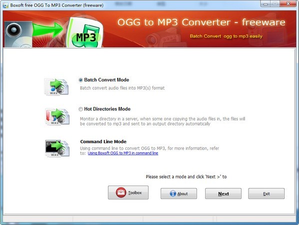 Boxoft OGG to MP3 Converter(OGG到MP3轉(zhuǎn)換器)