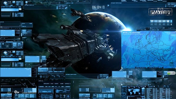 雨滴桌面秀rainmeter截圖