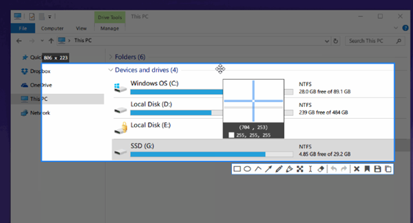 Snipaste中文版怎么滾動(dòng)截圖