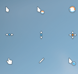 win10鼠標(biāo)指針皮膚大全 四合一版