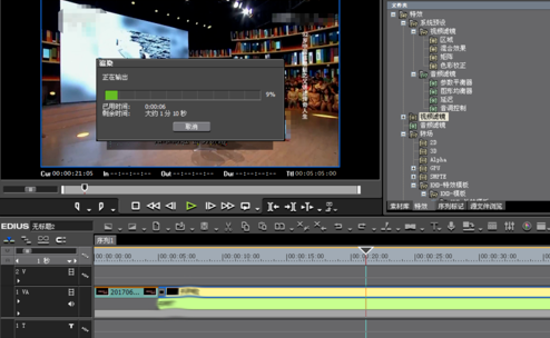 Edius6中文破解版打馬賽克