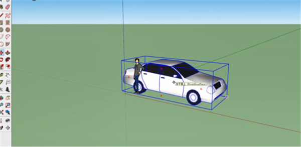 sketchup軟件創(chuàng)建汽車模型教程4
