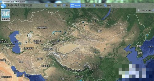 BIGEMAP怎么下載地圖