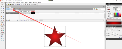 Flash8怎么做按鈕