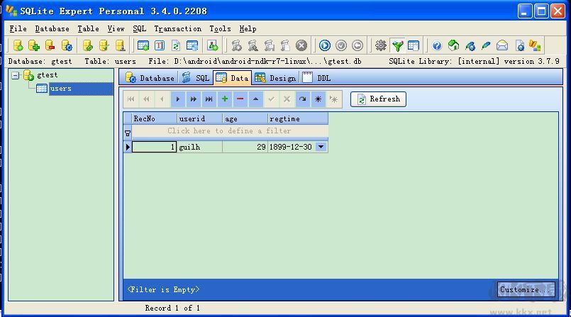 SQLite3數(shù)據(jù)庫(kù)
