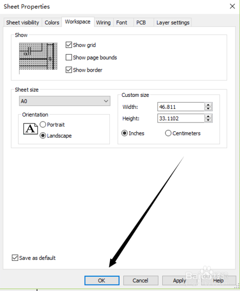 Multisim擴(kuò)大圖紙方法截圖8