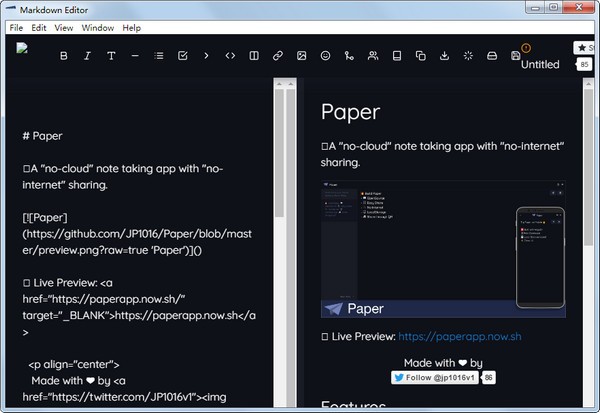 Markdown編輯器下載