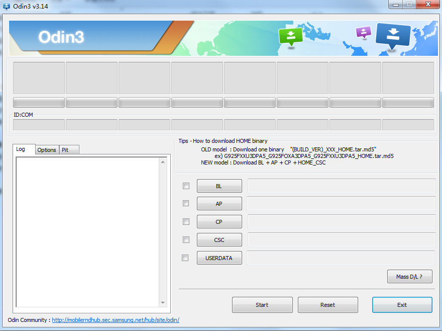Odin3手機刷機工具