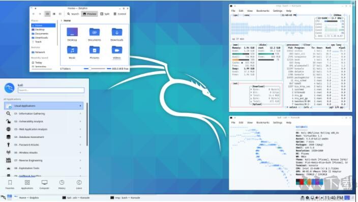 kali linux系統(tǒng)2020中文版