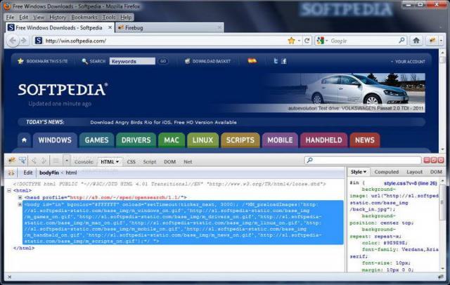 FireBug網(wǎng)頁調(diào)試軟件