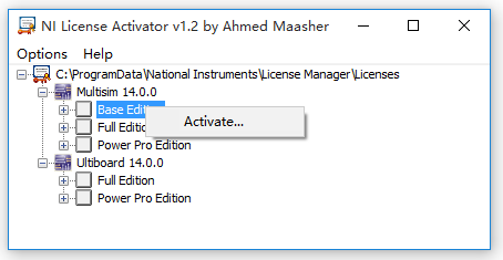 Multisim電路仿真軟件