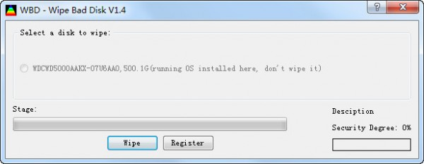 Wipe Bad Disk磁盤修復(fù)工具
