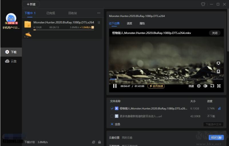 迅雷11精簡去廣告VIP綠色版