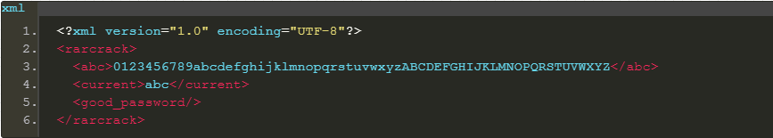 rarcrack壓縮文件密碼破解軟件