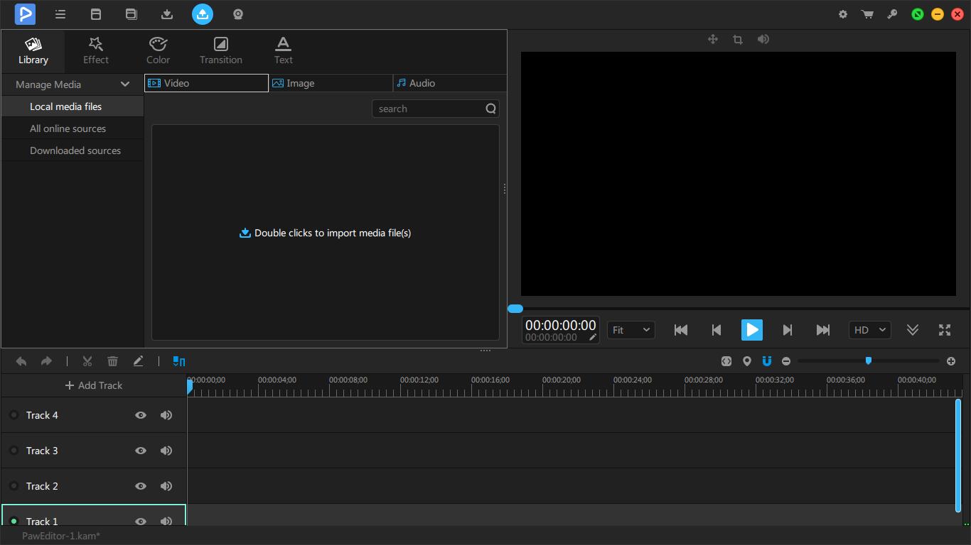 PawEditor多功能視頻編輯器
