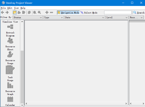 mpp文件打開(kāi)工具(Steelray Project Viewer)截圖