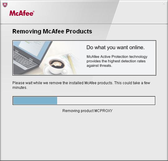 McAfee卸載軟件