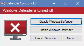 Windows defender關(guān)閉工具