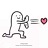 小人發(fā)射愛心表情包 