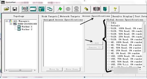 IOmeter(io性能測(cè)試工具)