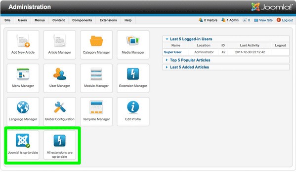 Joomla內(nèi)容管理系統(tǒng)