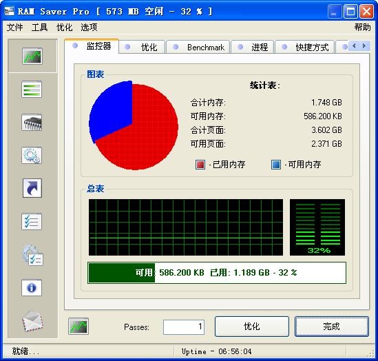 內(nèi)存管理軟件(RAM Saver Pro)