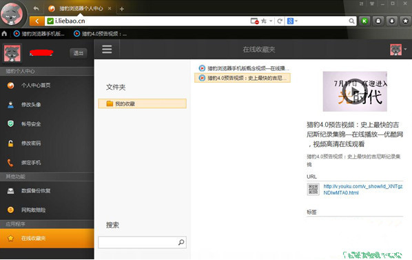 獵豹瀏覽器(獵豹安全瀏覽器)截圖