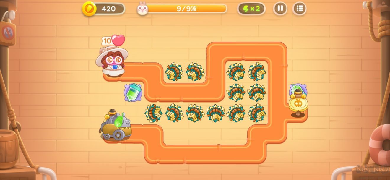 保衛(wèi)蘿卜4阿波尼克號(hào)全攻略 阿波尼克號(hào)攻略滿分通關(guān)圖文匯總[多圖]圖片4