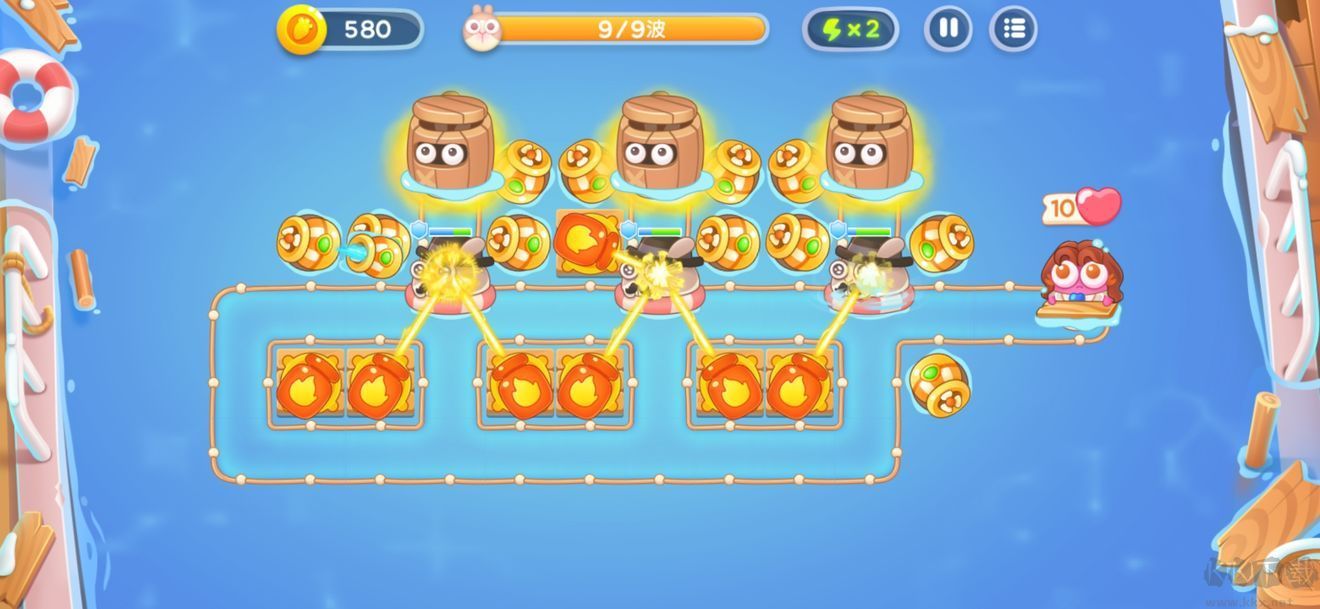 保衛(wèi)蘿卜4阿波尼克號(hào)全攻略 阿波尼克號(hào)攻略滿分通關(guān)圖文匯總[多圖]圖片34