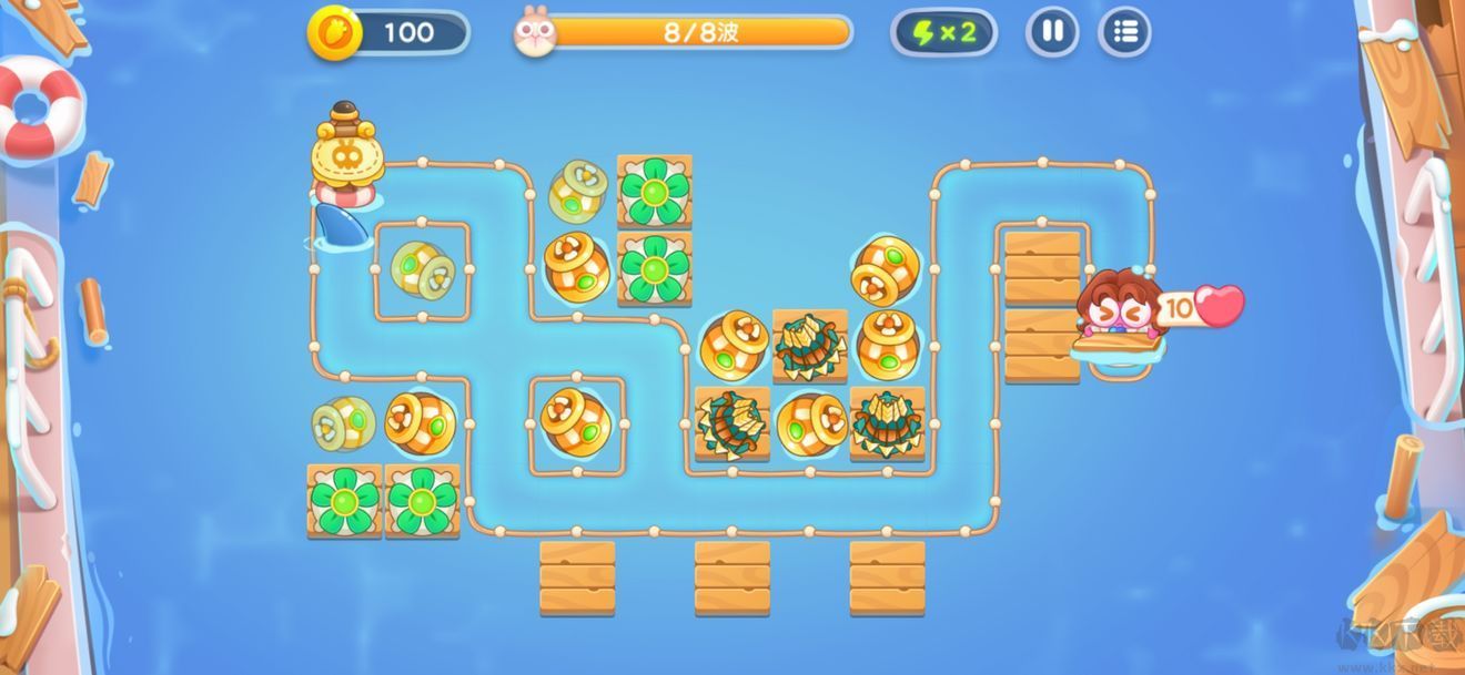 保衛(wèi)蘿卜4阿波尼克號(hào)全攻略 阿波尼克號(hào)攻略滿分通關(guān)圖文匯總[多圖]圖片36