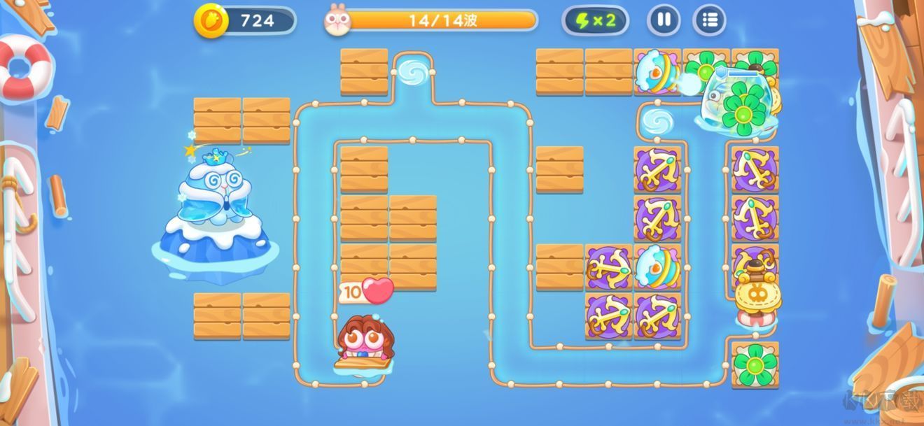 保衛(wèi)蘿卜4阿波尼克號(hào)全攻略 阿波尼克號(hào)攻略滿分通關(guān)圖文匯總[多圖]圖片46