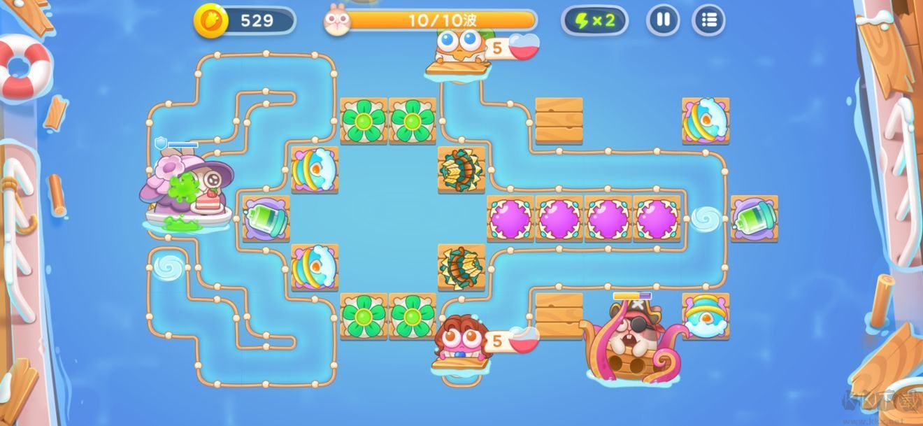 保衛(wèi)蘿卜4阿波尼克號全攻略 阿波尼克號攻略滿分通關(guān)圖文匯總[多圖]圖片61