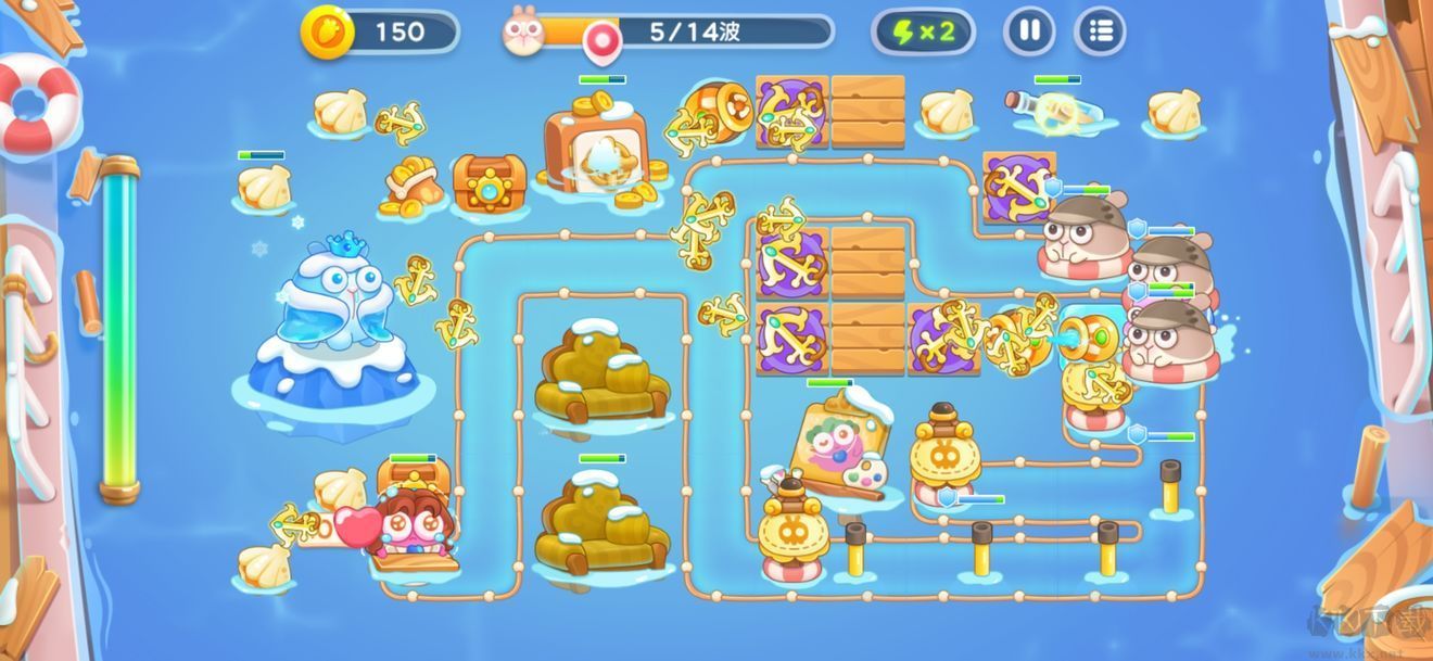 保衛(wèi)蘿卜4阿波尼克號全攻略 阿波尼克號攻略滿分通關(guān)圖文匯總[多圖]圖片66