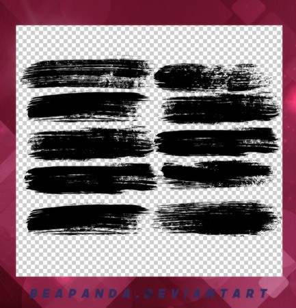 Photoshop中國(guó)風(fēng)毛筆筆刷