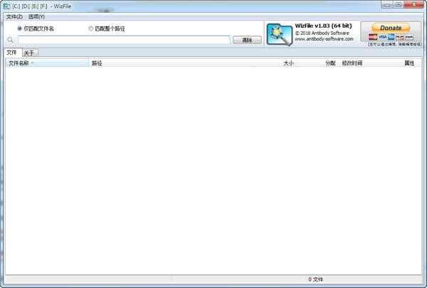 WizFile(電腦文件搜索工具)