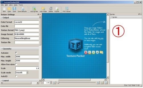 TexturePacker圖片打包工具