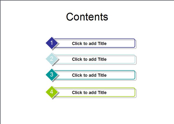 ppt目錄模板下載